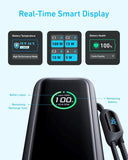 Anker Power Bank 25000mAh 165W Ultra-Fast Portable Charger with Built-In and Retractable USB C Cables Power Bank Anker