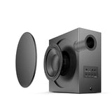 BINNIFA Wireless Soundbar 3D Desktop Speakers Set Subwoofer Deep Bass Bluetooth 5.0 & AUX Wooden Structure Desktop Speakers BINNIFA