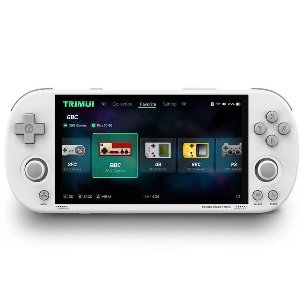Trimui Smart Pro White SDなしモデル trimui-smart-pro-handheld-game