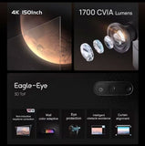 XGIMI H6 High Brightness Fixed Focus Edition 4K Projector for Game Movie With Dolby Vision Projector XGIMI