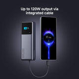 Xiaomi 165W Power Bank 10000mAh - Built-in USB-C Cable, 165W Dual Port, 120W Fast Charging, 90W Self Charging, Lithium-Ion Battery, Aircraft Safe, Compact Design with Colour Display Power Bank Xiaomi