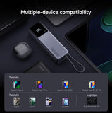 Xiaomi 165W Power Bank 10000mAh - Built-in USB-C Cable, 165W Dual Port, 120W Fast Charging, 90W Self Charging, Lithium-Ion Battery, Aircraft Safe, Compact Design with Colour Display Power Bank Xiaomi