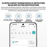 Xiaomi CW500 Dual Camera 8MP Outdoor IP66 Waterproof Support AI Detection Two-Way Voice WiFi Camera Outdoor Security Camera Xiaomi