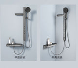 Xiaomi Little Whale Shower Set Hot and Cold Waterfall-Style Shoulder Spray, Stepless Lifting Rod, Large Storage Table, Built-In Filter Water Shower Xiaomi