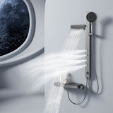 Xiaomi Little Whale Shower Set Hot and Cold Waterfall-Style Shoulder Spray, Stepless Lifting Rod, Large Storage Table, Built-In Filter Water Shower Xiaomi