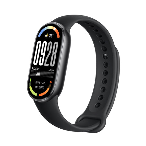 Xiaomi Mi Band 10 Fitness Smartband 1.72'' AMOLED 60Hz| HBM Brightness| Blood Oxygen Heart Rate Monitor| Enhanced Sleep Fitness Tracker| HyperOS2 smartband Xiaomi Midnight Black