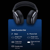 Baseus Bowei H2 Headworn Noise Reduction Bluetooth Wireless Headphone Active Soft In Ear Low Latency Spatial Sound Effect Wireless Headphones Baseus 