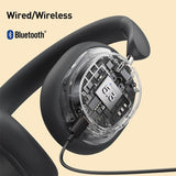 Baseus Bowie D05 Wireless Headphones 3D Spatial Audio Earphone Bluetooth 5.3 Headset 40mm Driver Foldable Over Ear Earphone 70H Wireless Headphones Baseus 