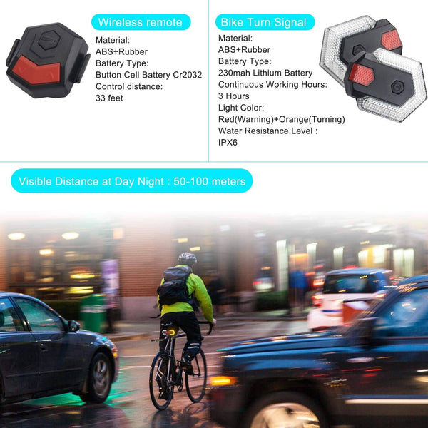 Carrybright bike discount turn signal