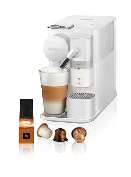 Nespresso Lattissima One Silky White Espresso Machine by De'Longhi