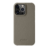 Melkco Genuine Leather Case for iPhone 12/12 Pro Luxury Business High-end Back Cover Cases Melkco Elephant Grey 