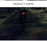 ROCKBROS Waterproof Safety Warning Bike Intelligent Remote Control Rear Light Bike Rear Light Rockbros 