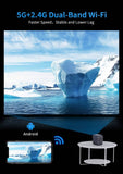 WANBO TT Auto Focus Netflix Certified Dolby Projector for Home | Native 1080P Full HD 4K HDR Linux OS | 650 ANSI | Dust Proof Engine | 5G Wifi, Bluetooth, 4D Keystone | Portable Home and Office Cinema Portable Home Cinema Wanbo
