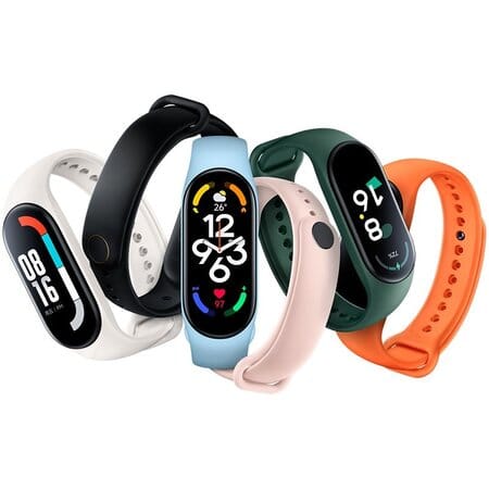 Cinturino In Silicone Per Xiaomi Mi Band 7 | Ricambio Universale Comodo | Fascia Sportiva Traspirante Regolabile