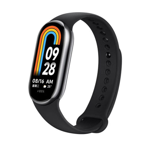 Xiaomi Mi Band 8 Fitness Band with SpO2 Sensor | 1.62-inch AMOLED Display smart band xiaomi Black