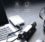 XIAOMI NexTool 6-in-1 1000lm Dual-light Zoomable Alarm Flashlight USB-C Rechargeable Flashlight/Torch Xiaomi 