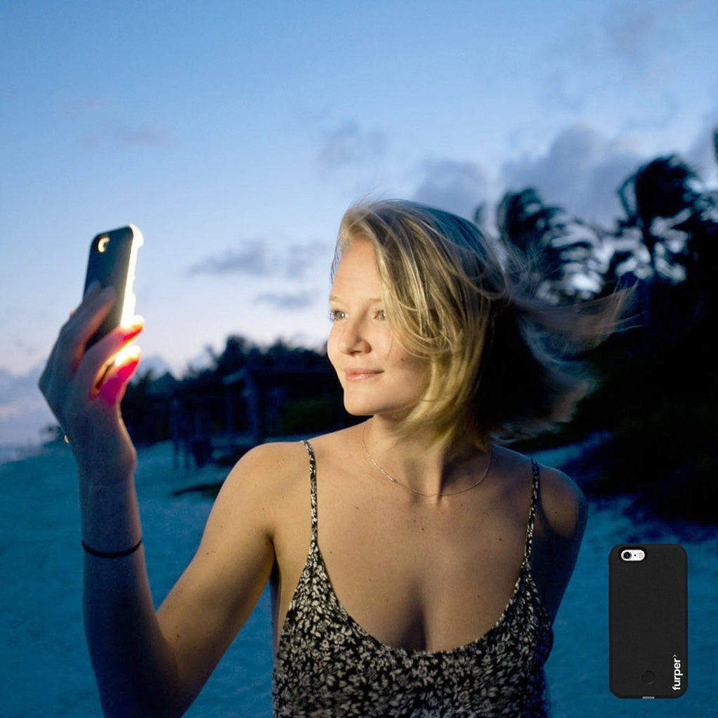iPhone 6 Case With Selfie Light