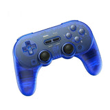 8Bitdo Pro 2 Bluetooth Controller Hall Effect Joystick Update Gaming Controller For Switch, Apple Windows Steam Deck Android and Raspberry Pi Gaming Controller 8Bitdo Blue 