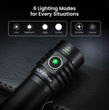 Sofirn SC18 Rechargeable EDC Mini Flashlight Pocket Torch