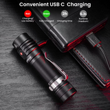 Sofirn SC18 Rechargeable EDC Mini Flashlight Pocket Torch