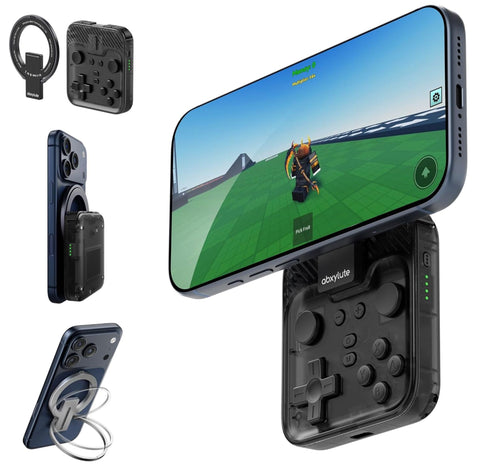 Abxylute M4 Snap-On Mobile Gaming Controller Gaming Controller Abxylute Black 