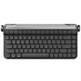 Actto B703 Wireless Bluetooth Keyboard Retro Typewriter Mechanical Gateron Outemu Switch iPad Keyboard With Holder Bluetooth Keyboard ACTTO Black 