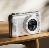 Aigo P618 64MP Kids Digital Camera with 4K Video 16X Zoom Dual AI Beauty 16 Filters Retro Style Digital Camera Aigo 