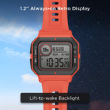 Amazfit Neo Smart Watch, Retro Design, 28-Day Battery Life, Always-on Display, 5ATM Water Resistant, Lightweight, 4 Physical Buttons, Heart Rate, Sleep Monitor Watches Amazfit 