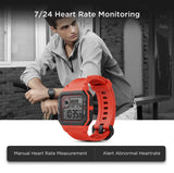 Amazfit Neo Smart Watch, Retro Design, 28-Day Battery Life, Always-on Display, 5ATM Water Resistant, Lightweight, 4 Physical Buttons, Heart Rate, Sleep Monitor Watches Amazfit 