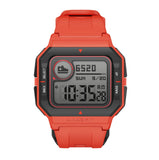Amazfit Neo Smart Watch, Retro Design, 28-Day Battery Life, Always-on Display, 5ATM Water Resistant, Lightweight, 4 Physical Buttons, Heart Rate, Sleep Monitor Watches Amazfit Red 