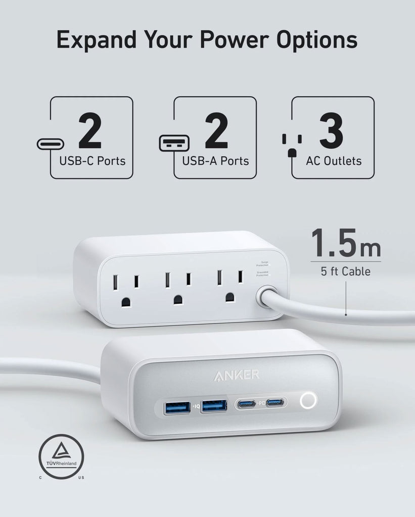 Anker 525 Charging Station, Multi-Device Fast Charging Charging Station ...