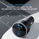 Anker Car Charger 335 USB-C 67W 3-Port Compact Fast Charger Car Charger Anker 