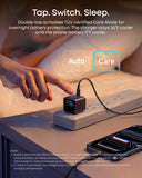 Anker Nano Charger (45W, Smart Display, 180° Foldable) With Data Cable Charger and Data Cable Anker 