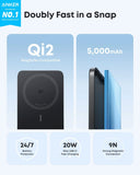 Anker Nano Power Bank (5K, MagGo, Slim) Power Bank Anker 