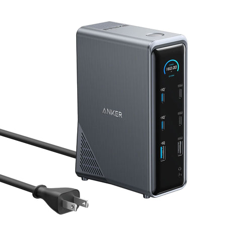 Anker Prime Charging Docking Station (14-in-1, Dual Display, 160W) Charging Station Anker 