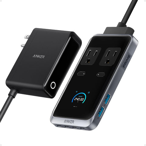 Anker Prime Charging Station 240W 8-in-1 USB-C Power Strip Charging Station Anker 