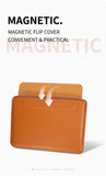 ARDISSI HL0066-005 Multifunctional Stand Laptop Leather Sleeve Laptop Sleeve Ardissi 