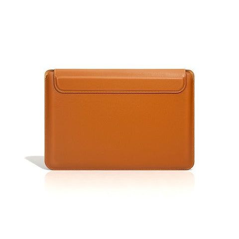 ARDISSI HL0066-005 Multifunctional Stand Laptop Leather Sleeve Laptop Sleeve Ardissi Orange 13-Inch 