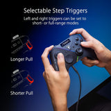 ASUS ROG Raikiri Pro OLED Display, tri-Mode connectivity, remappable Buttons&triggers, 4 Rear Buttons, Step&Linear triggers, Adjustable Joystick Sensitivity, 3.5mm Jack with ESS DAC, for PC and Xbox Gaming Controller Asus 