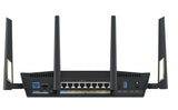 ASUS RT-BE88U Dual-band WiFi 7(802.11be) AiMesh extendable router, 7.2 Gbps, 34G wired capacity, Dual 10G ports, SFP+ port, Four 2.5G ports, Commercial-grade security, Guest Network Pro, VPNs Router Asus 
