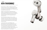 Audio-Technica ATH-TWX9MK2 True Wireless Noise-Cancelling Earphones Wireless Earbuds Audio-Technica 