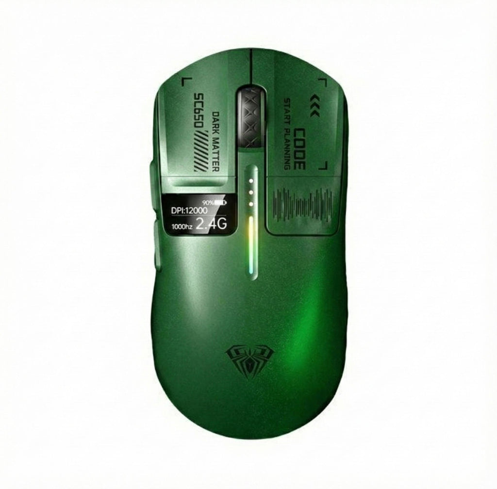 AULA SC650 Wireless Tri-Mode Gaming Mouse With a Smart Display Screen ...