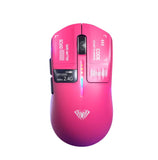 AULA SC650 Wireless Tri-Mode Gaming Mouse With a Smart Display Screen Gaming Mouse AULA Pink 