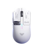 AULA SC650 Wireless Tri-Mode Gaming Mouse With a Smart Display Screen Gaming Mouse AULA White 