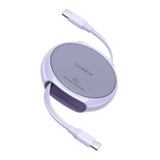 Baseus Pathfinder Series Free2Draw Fast Charging Data Cable Type C to Type C 100W Charging and Data Cable Baseus Nebula Purple 