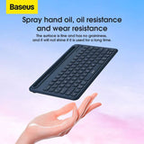 Baseus Wireless Keyboard for iPad K02 Ultrathin 3-Mode 10,000mAh Battery Recharging 78-Key Mini Portable Bluetooth 5.1 Keyboard Wireless keyboard Baseus 