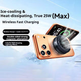 BLACK SHARK 25W MAX Magnetic Wireless Charger 2-IN-1 Mobile Phone Cooler AI Temperature Control Radiator Cooling Fan Black Shark 