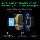 Black Shark 4 Pro RGB FunCooler 27W with Sleep Timer/Fan Speed for iPhone/Android Mobile Cooling Fan Black Shark 