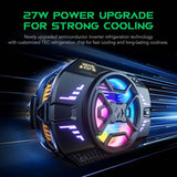 Black Shark 4 Pro RGB FunCooler 27W with Sleep Timer/Fan Speed for iPhone/Android Mobile Cooling Fan Black Shark 