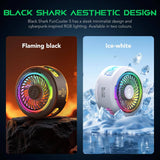 Black Shark RGB FunCooler 5 Magnetic Cell Phone Cooler for iPhone Magnetic Series/Android/Tablet/iPad Mobile Cooling Fan Black Shark 